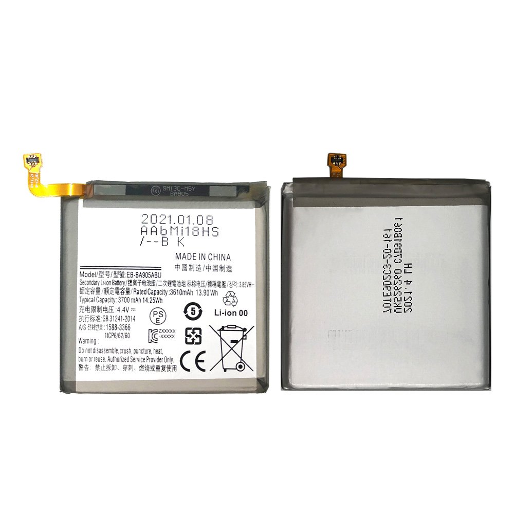 Mobile Batteries 3610mah EB-BA905ABU for Samsung Galaxy A80 Cell Phone Battery