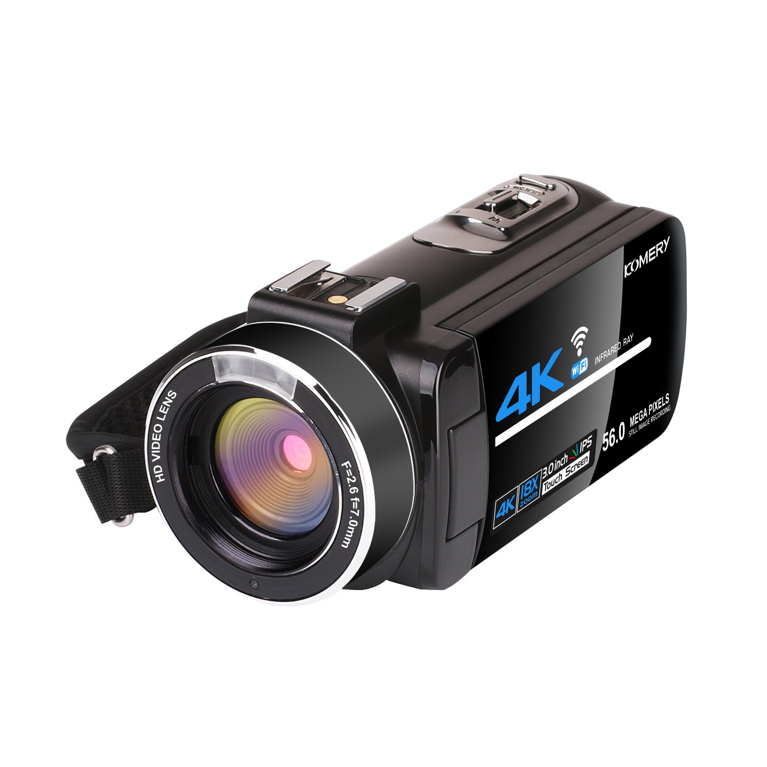 HD 4K WIFI Digital Video Camera Camcorder with Remote controller Touch Screen Vlogging Camera, YouTube Camera