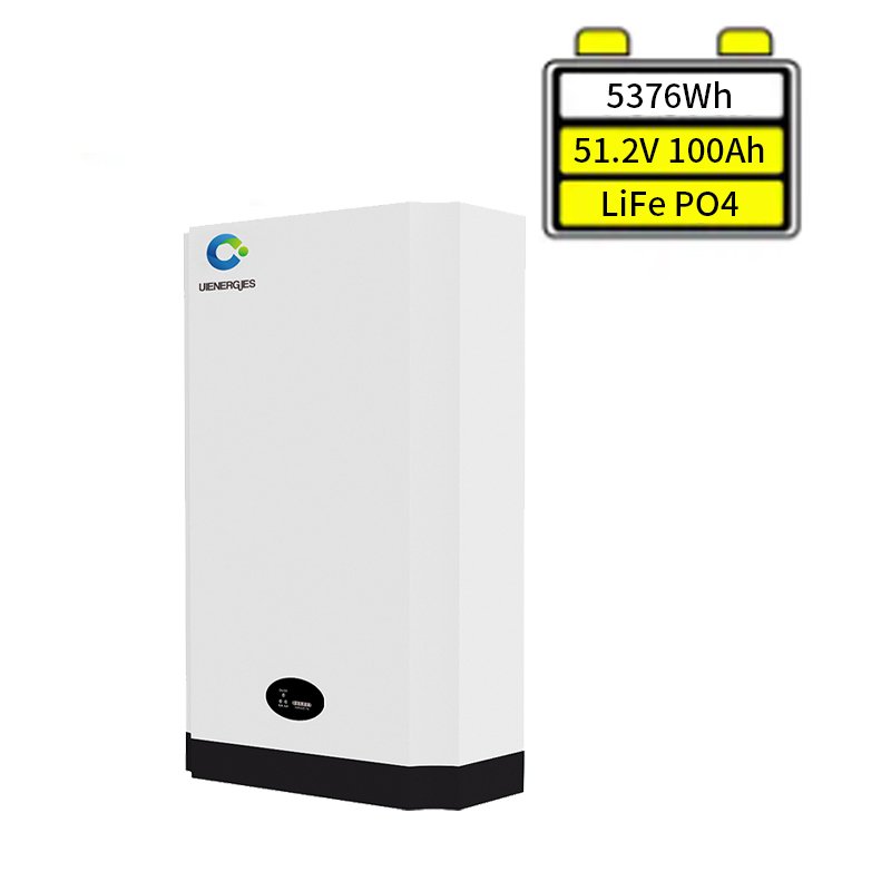 UIENERGIES OEM 51.2V battery pack 100ah 200ah Intelligent monitoring with BMS customization A-grade 5kwh 10kwh battery