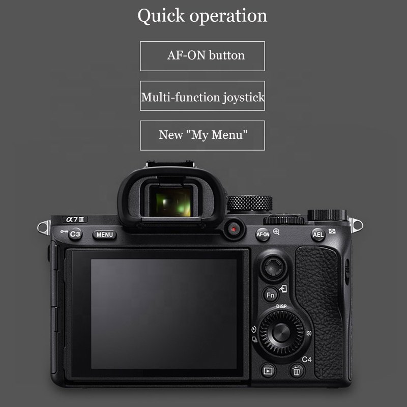 S ONY Alpha a7 use Lens a7 III Full Frame Mirrorless Vlog 95% new A9 Camera 61 MP Digital Camera Zoom Lens Bundle