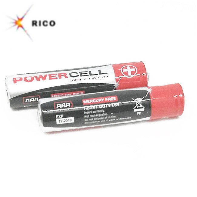 Hot sale OEM Brand Supplier 1.5v R03P Dry Cell AAA UM-4 for torches Zinc Carbon Batteries