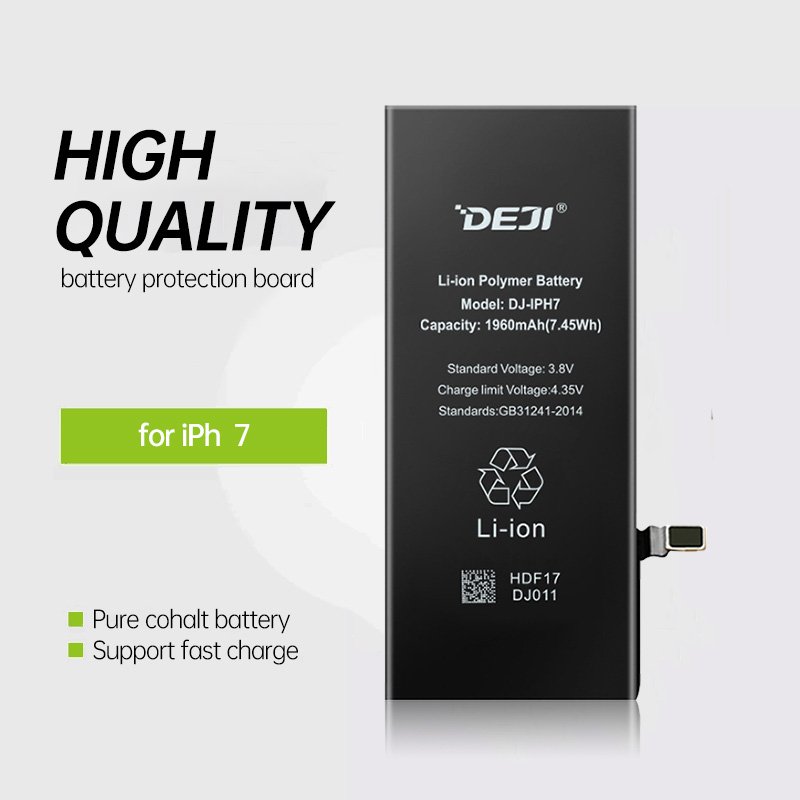 DEJI Factory wholesale Oem Genuine Phone Batteries For iphone 7 battery