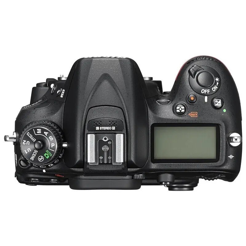 High quality and cheap brand professional digital SLR 1080p HD camera D7200 with 18-55vr anti-shake lens battery charger.