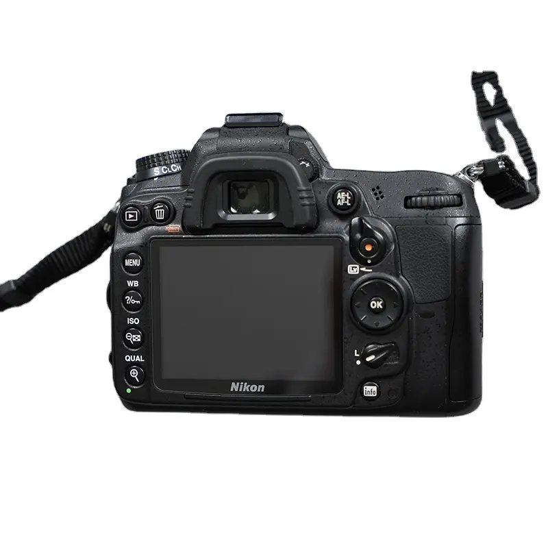 High quality and cheap brand professional digital SLR 1080p HD camera D7200 with 18-55vr anti-shake lens battery charger.