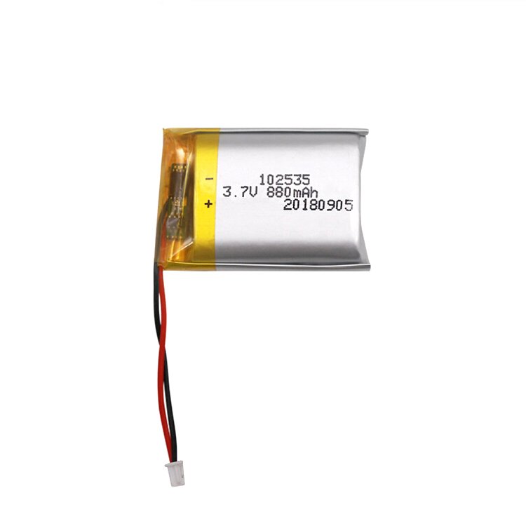 Lipo 102535 102533 603035 700mah 800mAh lithium battery li-ion 3.7v 880mah rechargeable battery