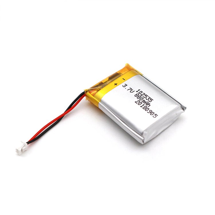 Lipo 102535 102533 603035 700mah 800mAh lithium battery li-ion 3.7v 880mah rechargeable battery