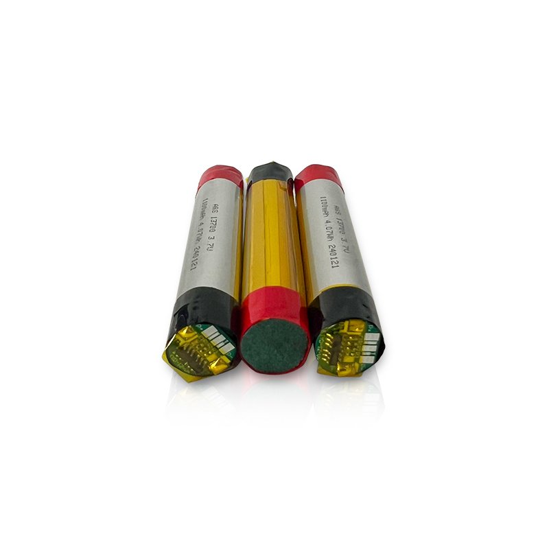 Rechargeable Lipo Battery 13700 3.7V 1100mAh for Cylindrical Device Factory Direct Supply