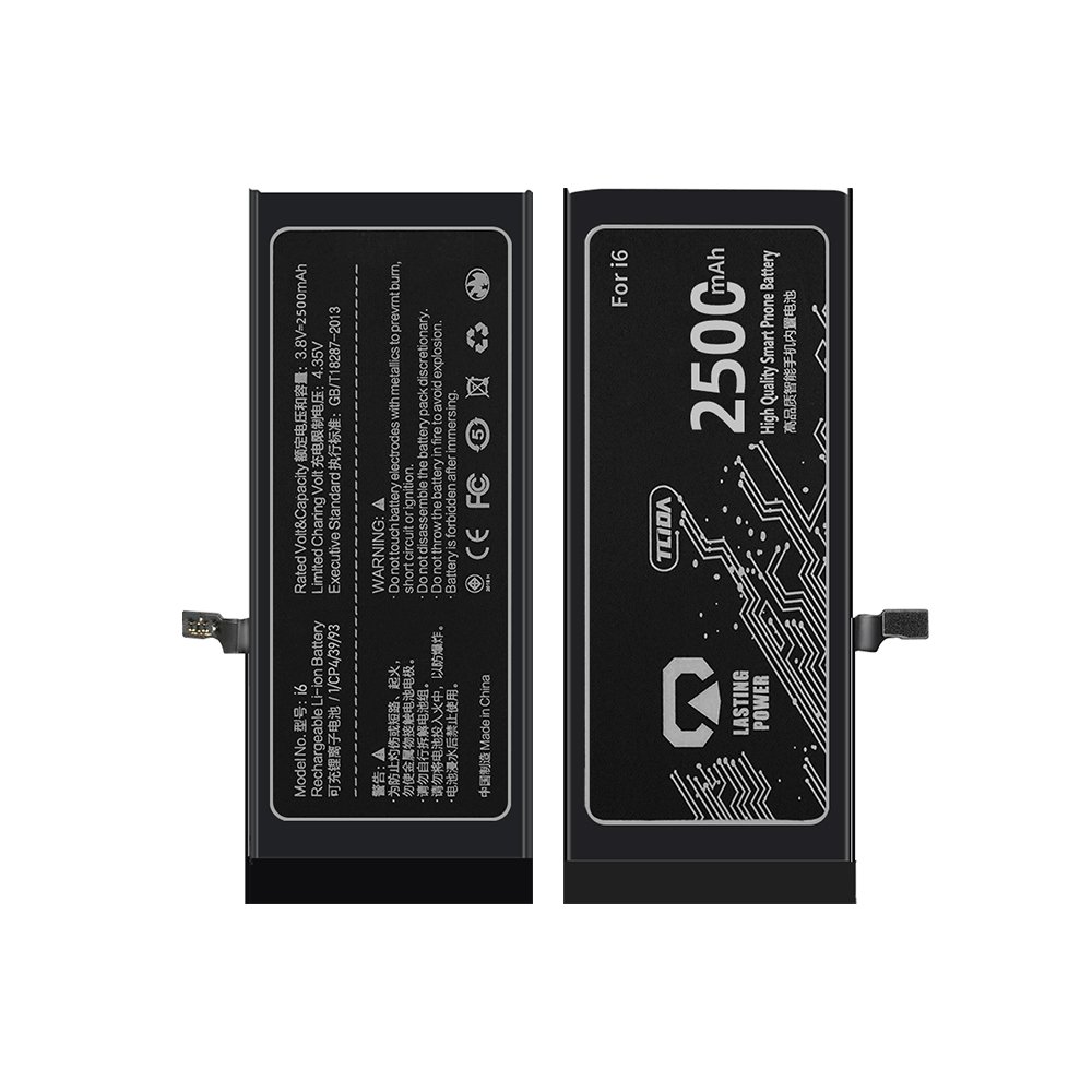 TLIDA mobile phone battery for 6 6P 6S 6SP Digital Batteries True capacity 3000mah 2000mah