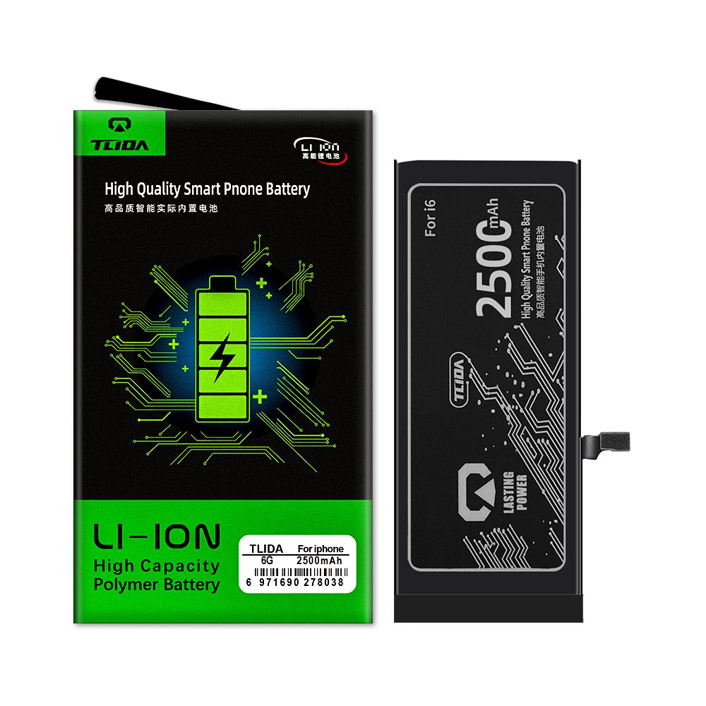 TLIDA mobile phone battery for 6 6P 6S 6SP Digital Batteries True capacity 3000mah 2000mah