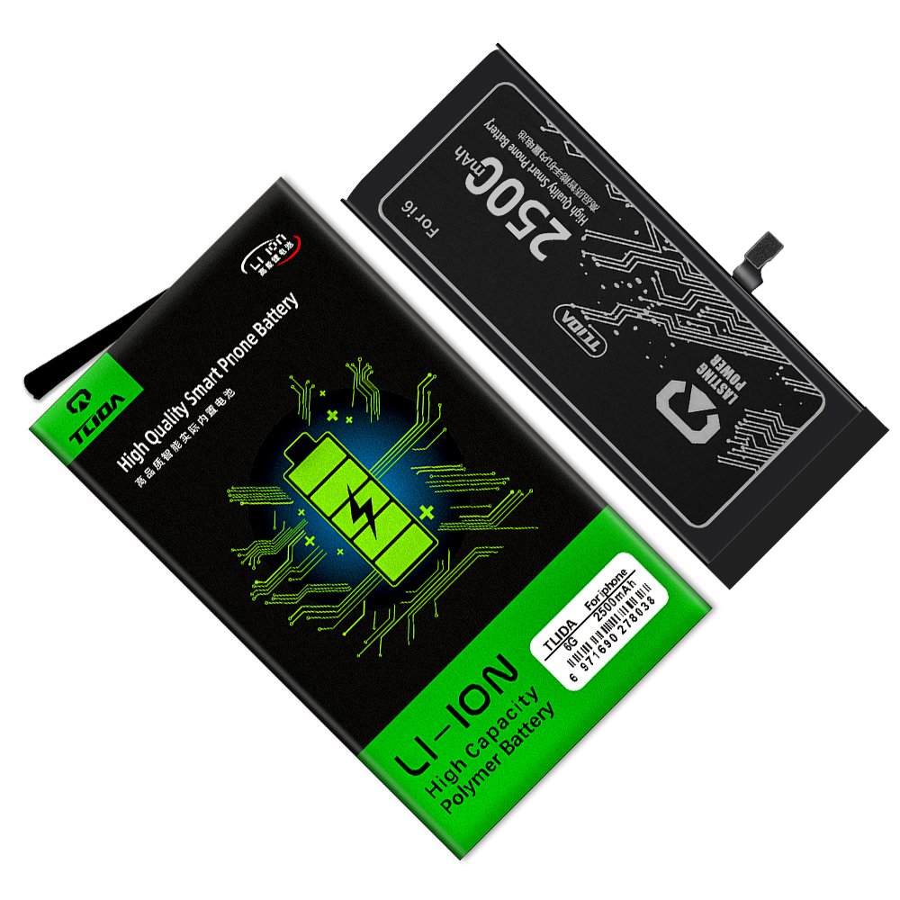 TLIDA mobile phone battery for 6 6P 6S 6SP Digital Batteries True capacity 3000mah 2000mah
