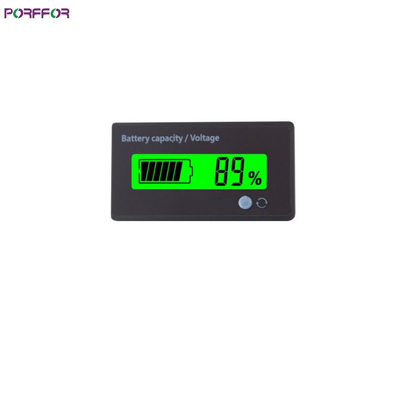 12V 24V 36V 48V 72V Lead-acid lithium lifepo4 battery indicator monitor Power display battery capacity voltage digital