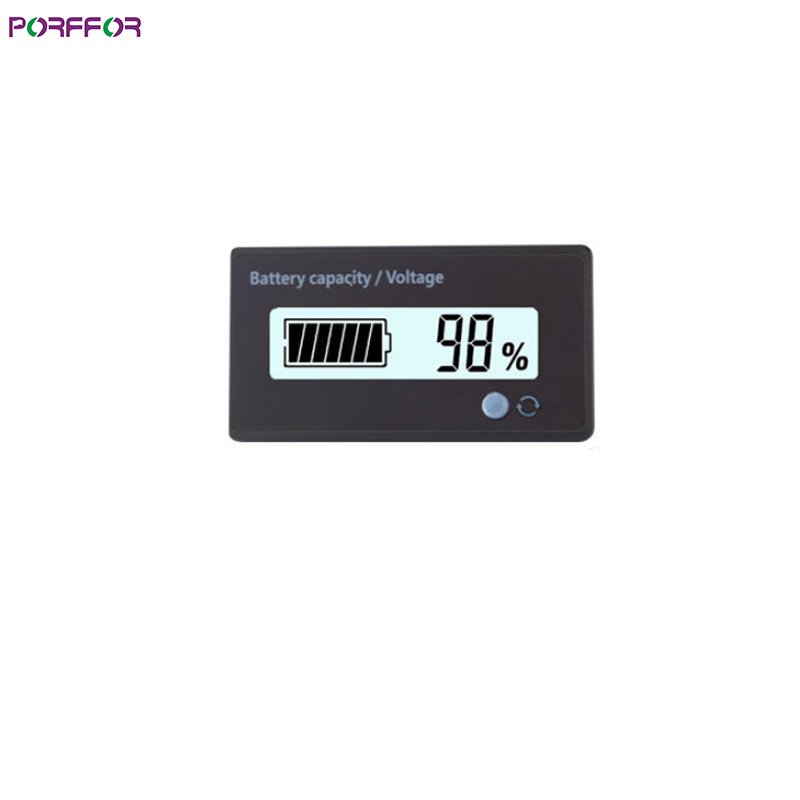 12V 24V 36V 48V 72V Lead-acid lithium lifepo4 battery indicator monitor Power display battery capacity voltage digital