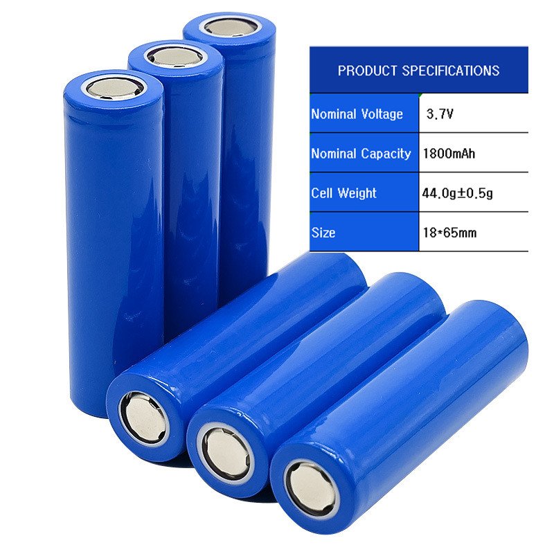 Wholesale 18650 3.2v 1800Mah LifePo4 battery rechargeable cell bateria 18650 recargable