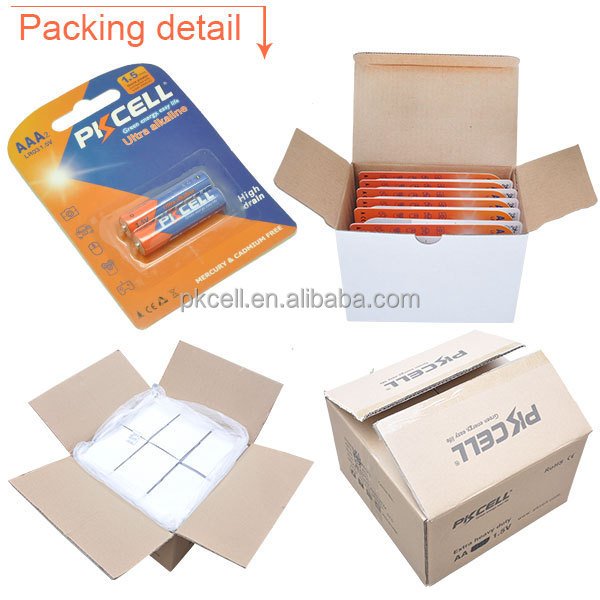 High capacity lr03 size aaa 1.5v alkaline battery disposable dry cell lr03 am4 alkaline batteries for remote toy mouse E92
