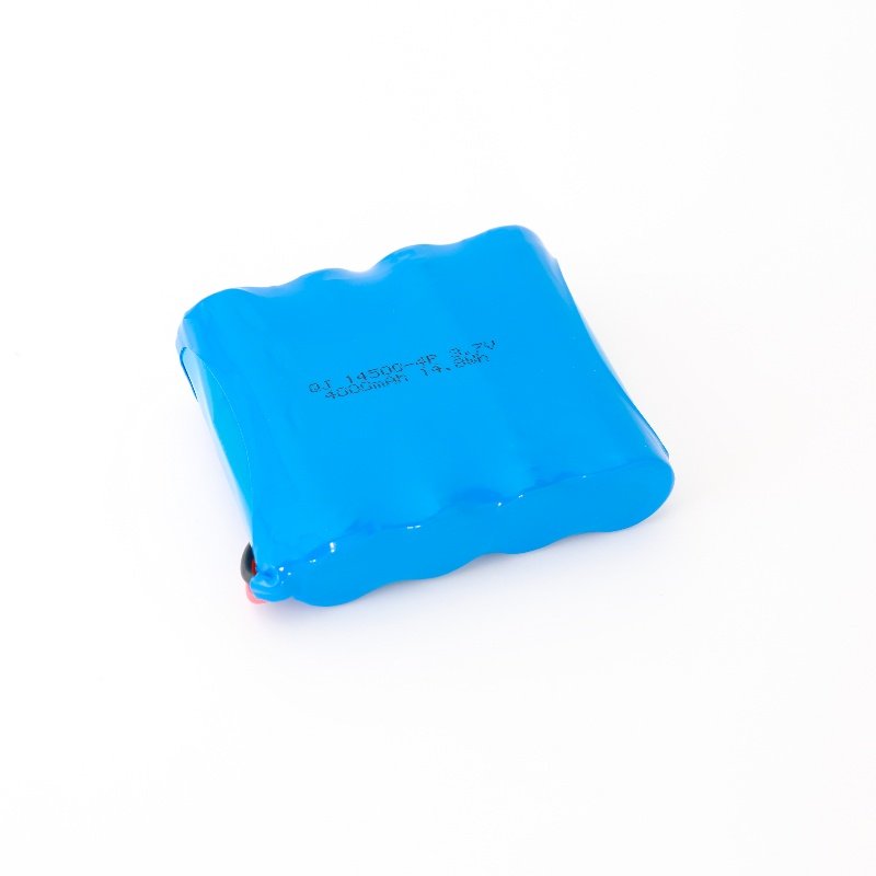 Wholesale 14500-4P 3.7V 4000mAh 14.8Wh Recycle Cyclic Rechargeable Lithium Li-Ion Batteries Battery Cells Wiring Harness Packs