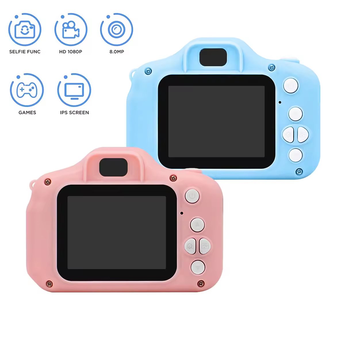 Wholesale Mini Camcorder Boy Girls Children Camera Anti-shock Chargeable Birthday Digital Camera For Christmas Child Gifts