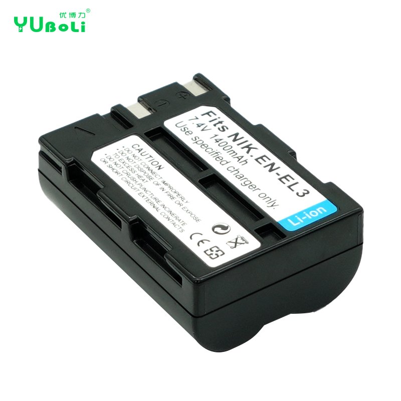 High Quality 1400mAh EN-EL3 ENEL3 EL3 Digital Camera Battery For Nikon DSLR D50 D70 D70s D100 Lithium ion Battery