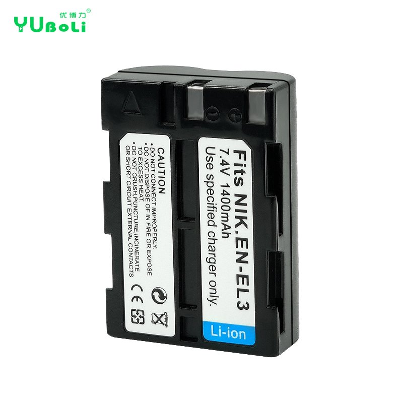 High Quality 1400mAh EN-EL3 ENEL3 EL3 Digital Camera Battery For Nikon DSLR D50 D70 D70s D100 Lithium ion Battery