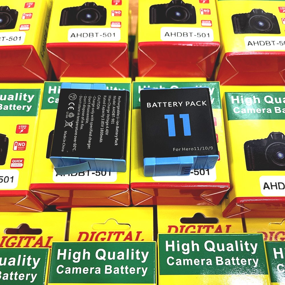 Full decoding Battery For GoPro Hero 11 GoPro Hero 10 GoPro Hero 9 12 Camera Battery 1800mA 4.4V Digital Charger Camera battery