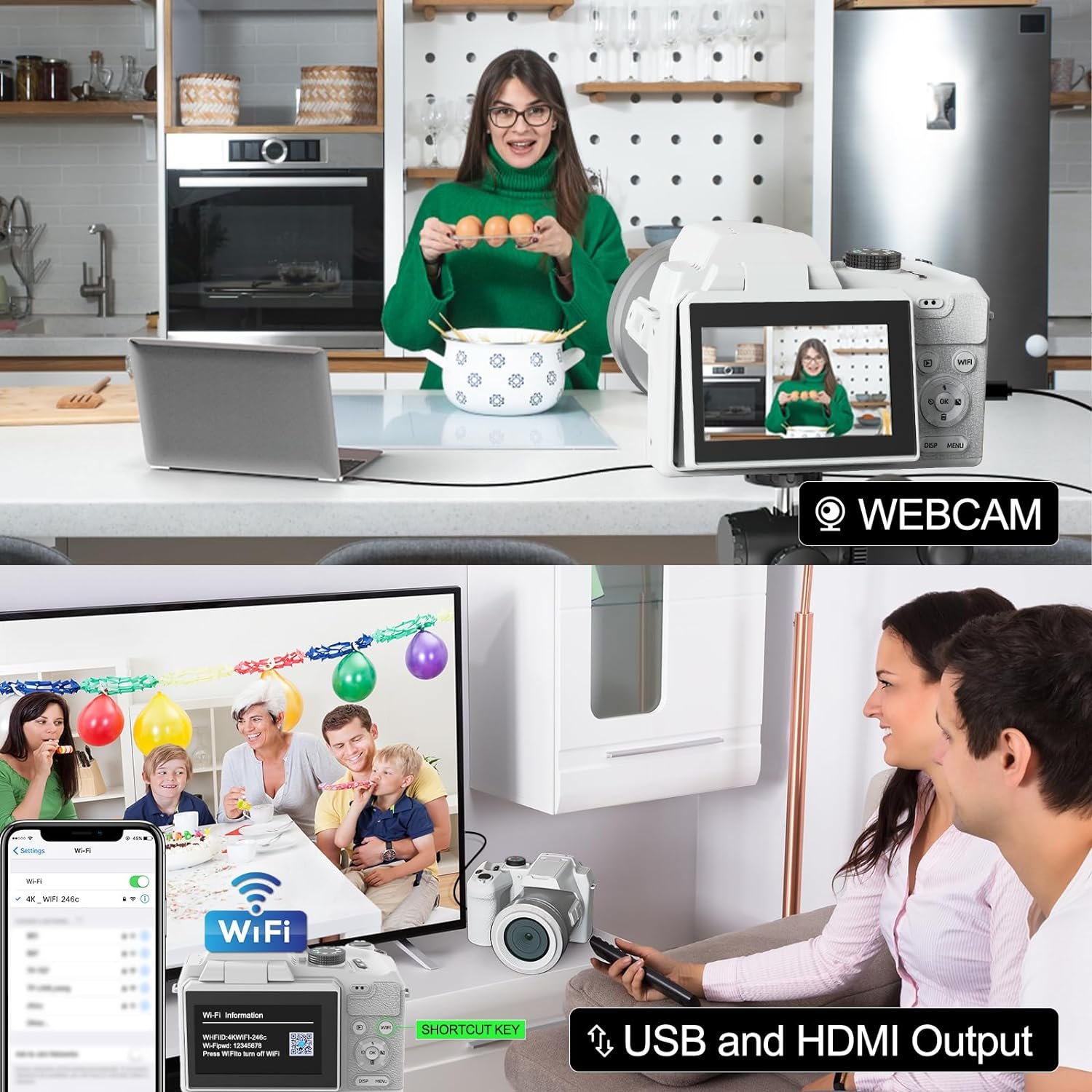 NBD Youtube Manufacturer full hd camcorder digital 16x zoom photo video cameras 4k professional digital camera with flip screen
