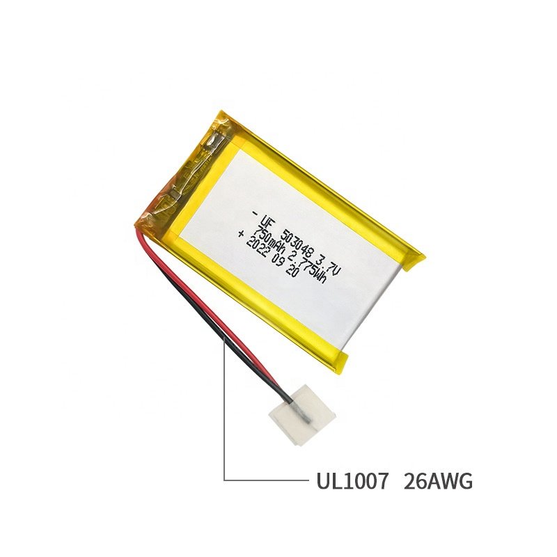 503048 3.7V 800mAh 053048 li polymer battery with pcb in stock for electronic products