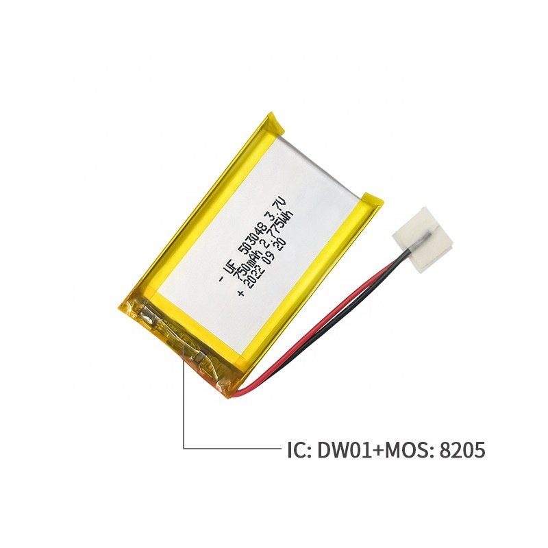 503048 3.7V 800mAh 053048 li polymer battery with pcb in stock for electronic products