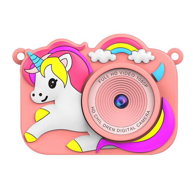 Boys girls kids camera toys Children Digital Video Camcorder Camera with Cartoon Silicone Cover Kids Selfie Camera