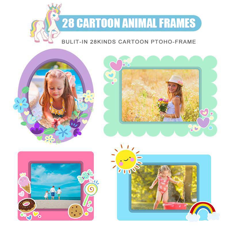Cartoon Dual-Camera Astronaut Kid Camera Q10 Digital Photo and HD 1080P Video Cheap Digital Camera for Children