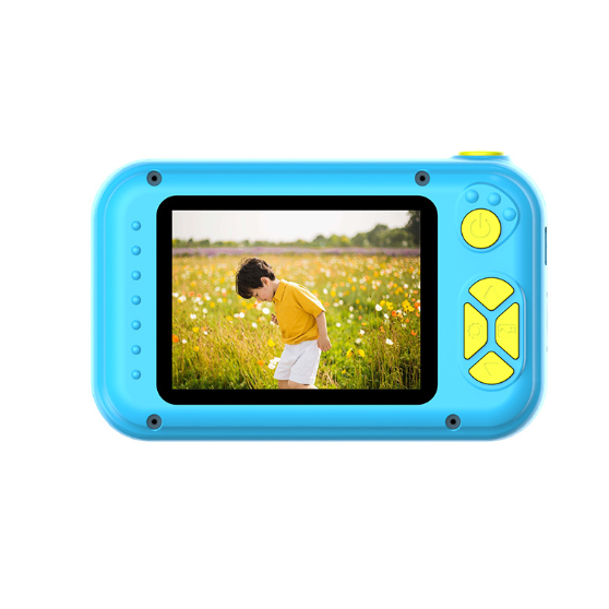 New Style 180 degree Rotatable Len Mini Digital Camera Video Rechargeable Battery 2.4inch LCD Screen Kids Camera