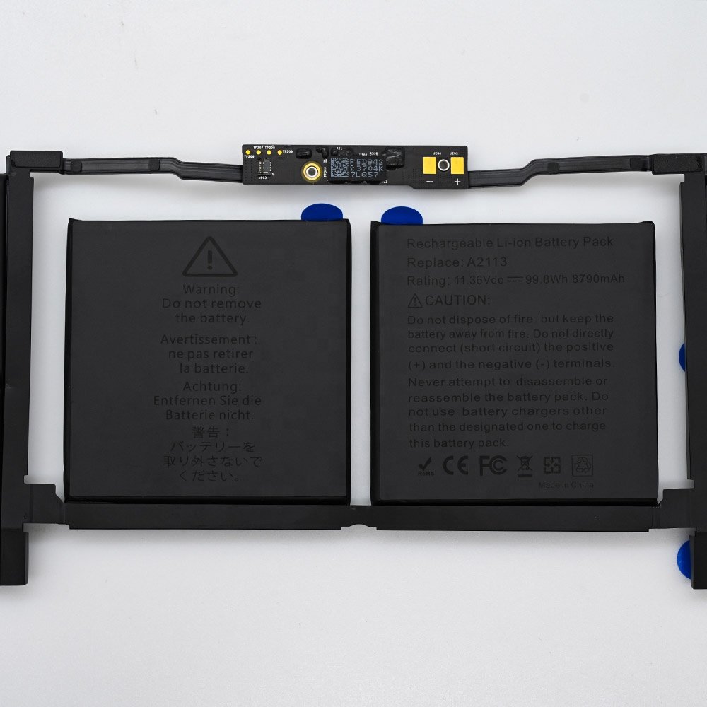 New A2113 Laptop Battery For Macbook Pro Retina 16-inch Touch Bar A2141 year 2019