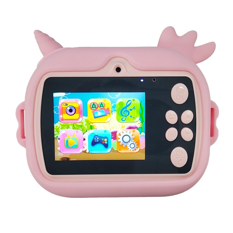 Children's printing camera ABS environmentally friendly material instant printing camera high-definition digital camera gimble