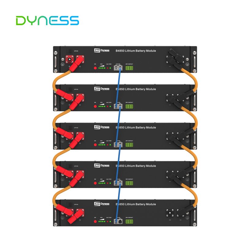 Dyness B4850 48v 50ah lithium battery rack mounted lifepo4 module set 5kw power energy1 storage solar system for home