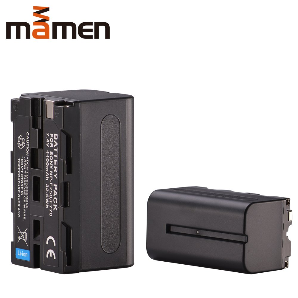4000mAh Digital Camera Battery For Sony NP F750/F770 Camera Battery For LED Light