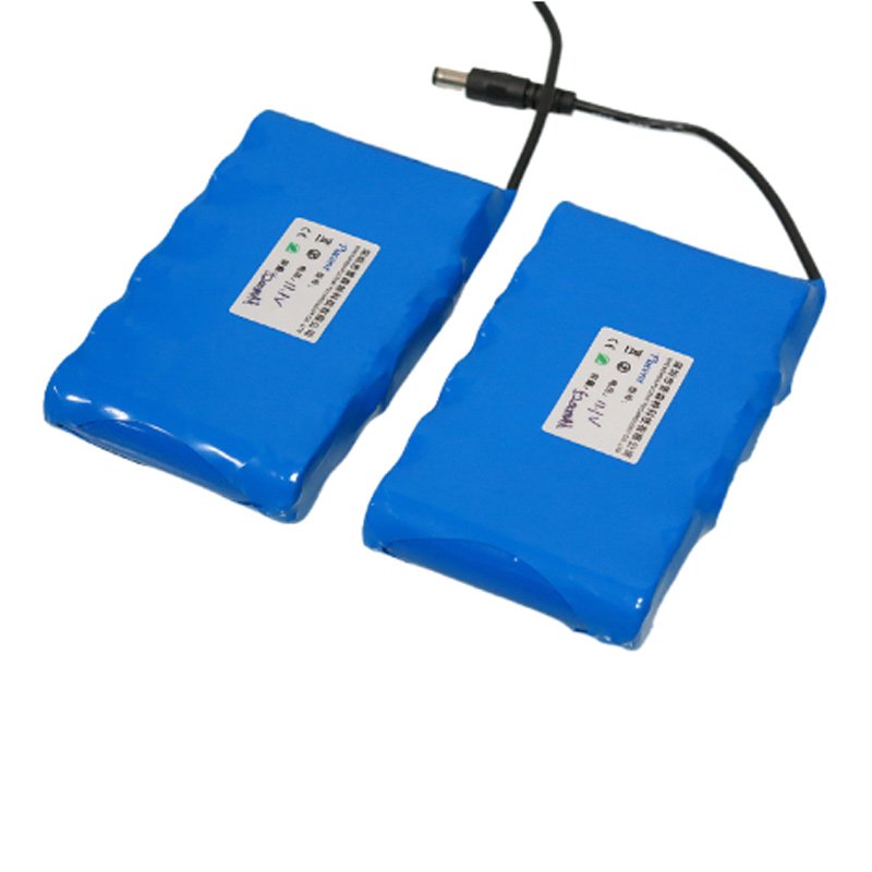 Chinese factory 11.1V 5200mAh 6000mah 6500mah rechargeable li ion battery 18650 battery pack