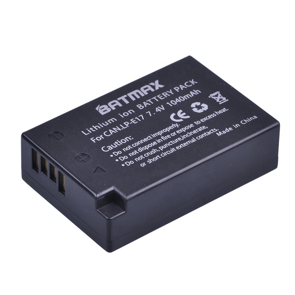 LP-E17 LP E17 LPE17 Rechargeable 7.4V 1040mAh Lithium Digital Camera Battery For Canon EOS M5 M6 200D T6I T6S 750D 760D 77D X8I