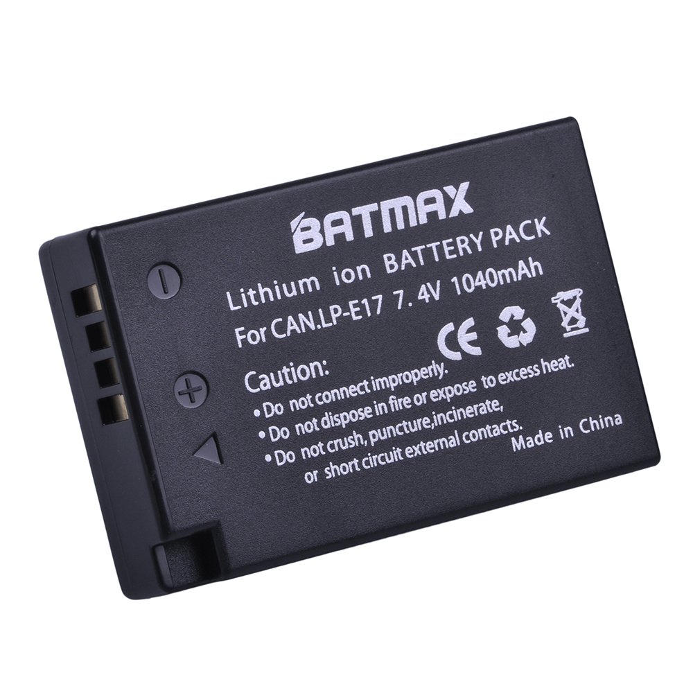LP-E17 LP E17 LPE17 Rechargeable 7.4V 1040mAh Lithium Digital Camera Battery For Canon EOS M5 M6 200D T6I T6S 750D 760D 77D X8I