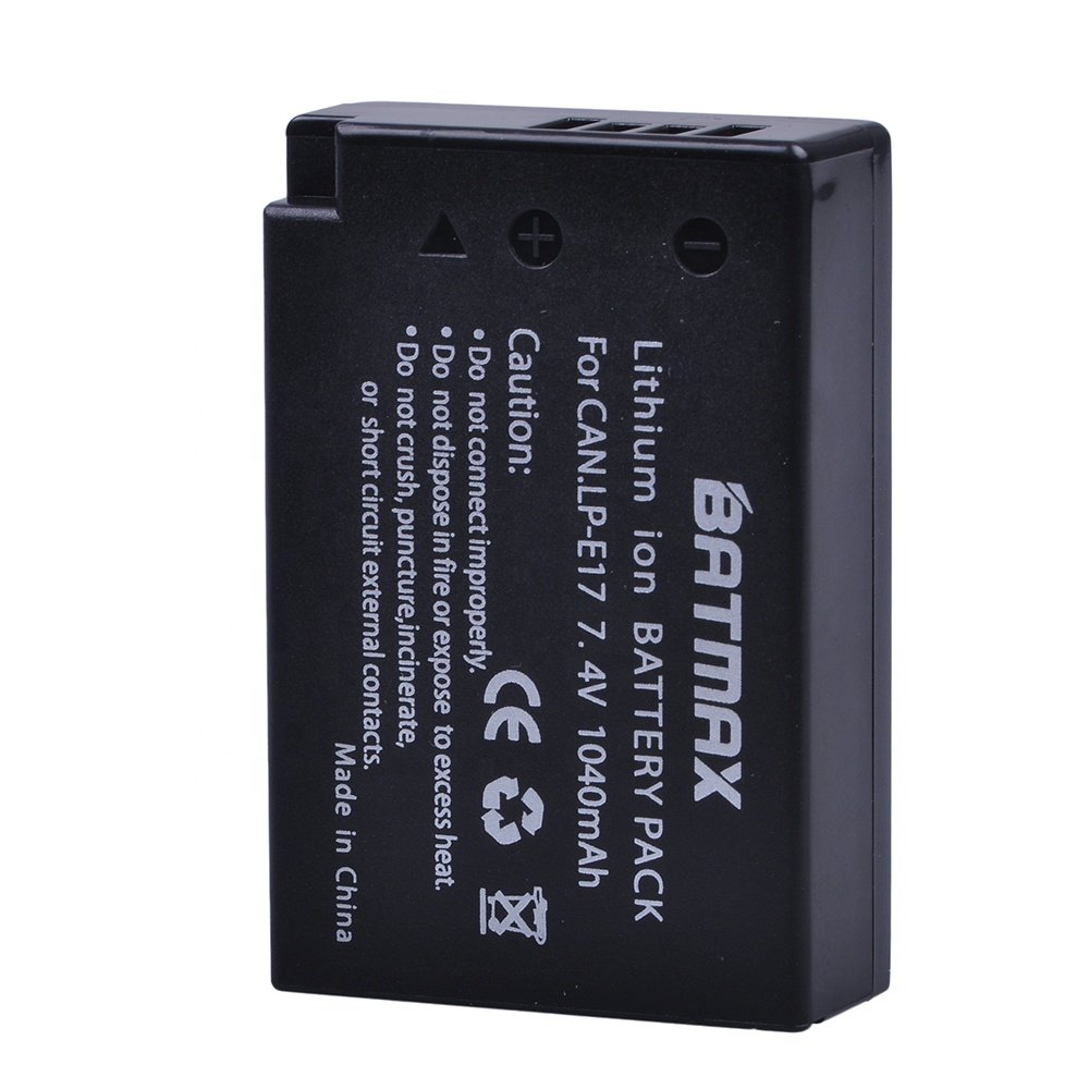 LP-E17 LP E17 LPE17 Rechargeable 7.4V 1040mAh Lithium Digital Camera Battery For Canon EOS M5 M6 200D T6I T6S 750D 760D 77D X8I