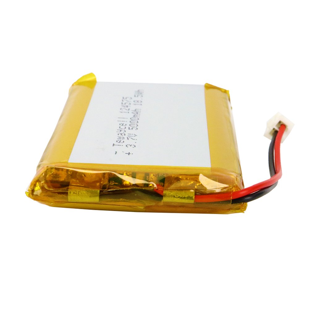 customized Rechargeable 3.7v 5000mAh lithium polymer 124575 battery