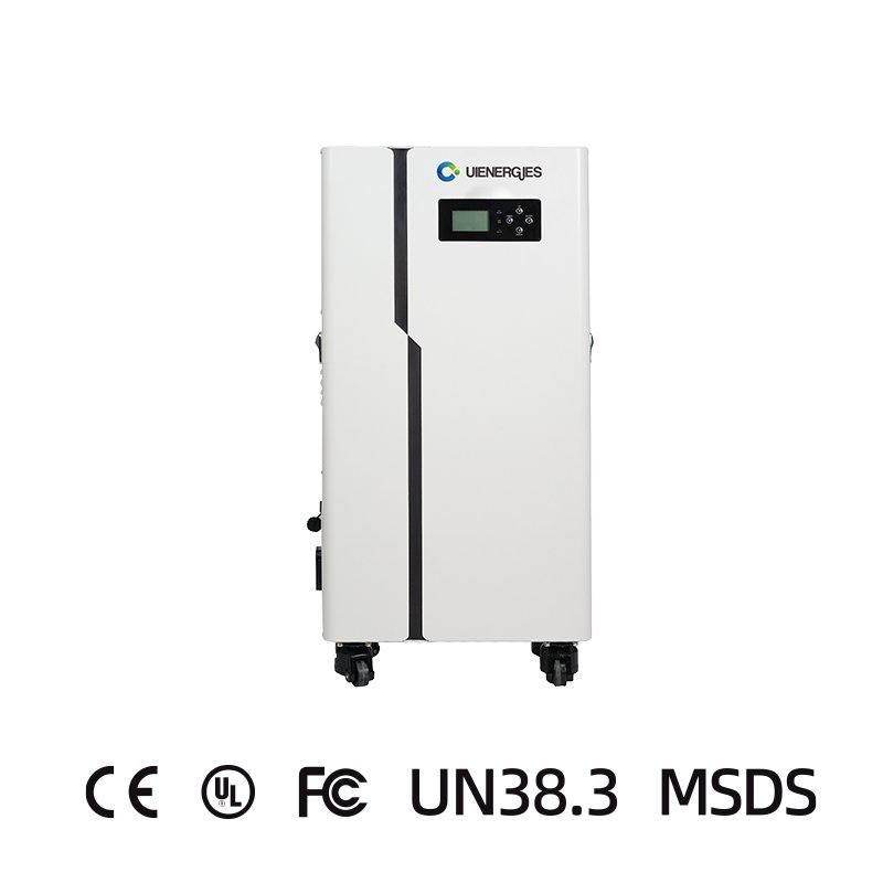 UIENERGIES Low MOQ All in One Inverter Batteries Solar 2.56KWH 3KW Lithium Ion Battery Solar Energy System For Home