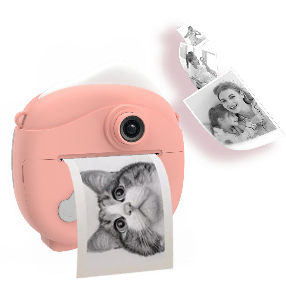 Kid Camera 1080P HD Instant Print Camera Digital Camera Christmas Gift