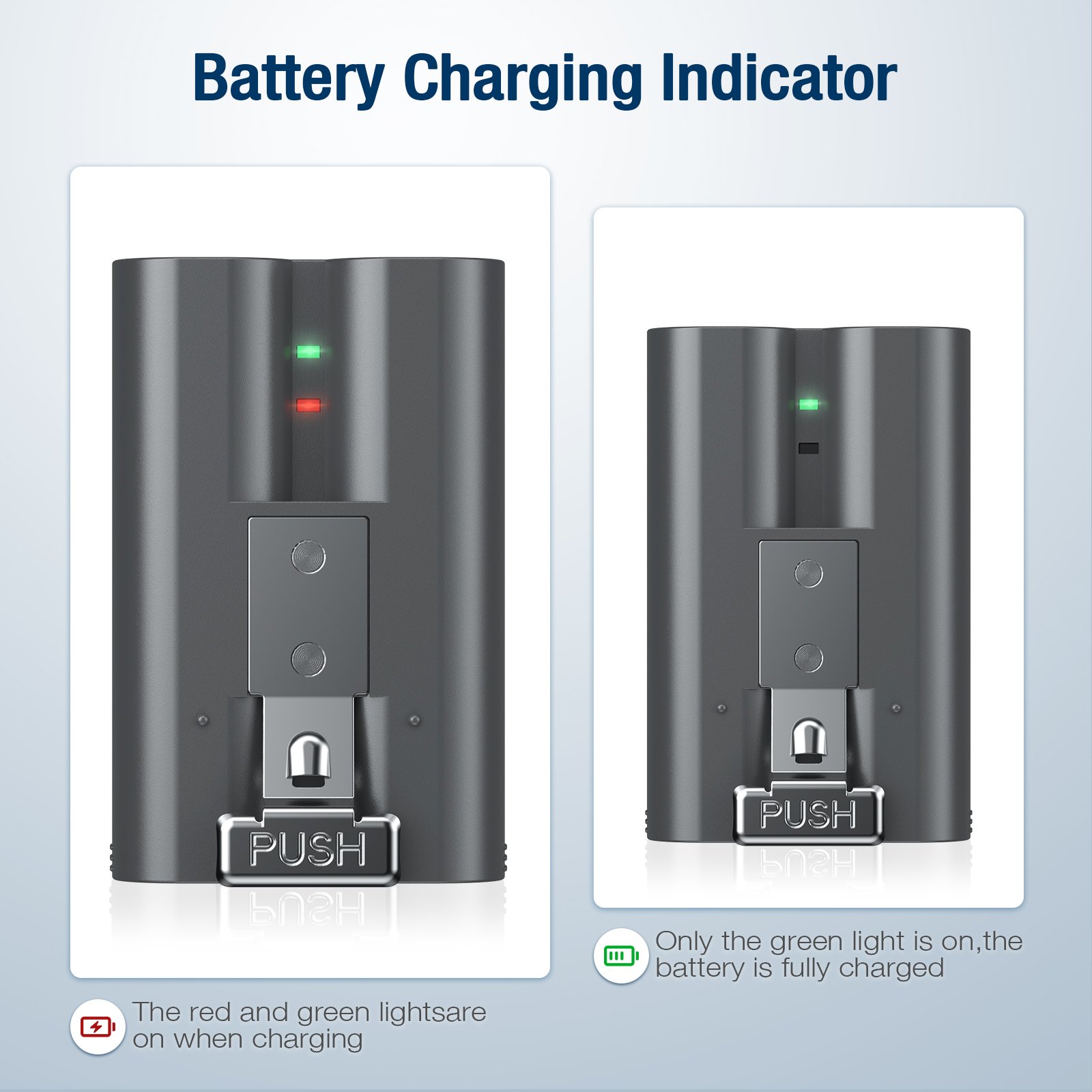 Powerextra 3.65v 6040mAh Digital Rechargeable Lithium ion Battery Packs For Ring Doorbell Camera 2/3/4