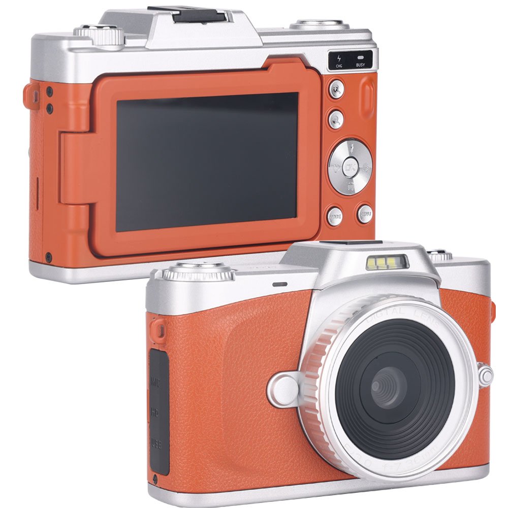 Beautiful Perfect Photo Camera 48M 4K Digital Camera Small Digital Beauty Selfie 18X Digital Zoom Camera
