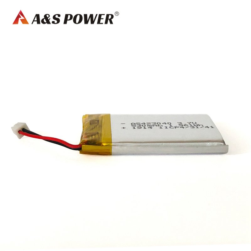 Manufacture 423040 3.7v 530mah rechargeable 500mAh lithium polymer battery li-ion batteries with UL2054 Certified