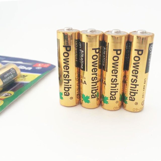 1.5V Eco-Friendly Mercury-Free Digital Camera Size AAA Battery