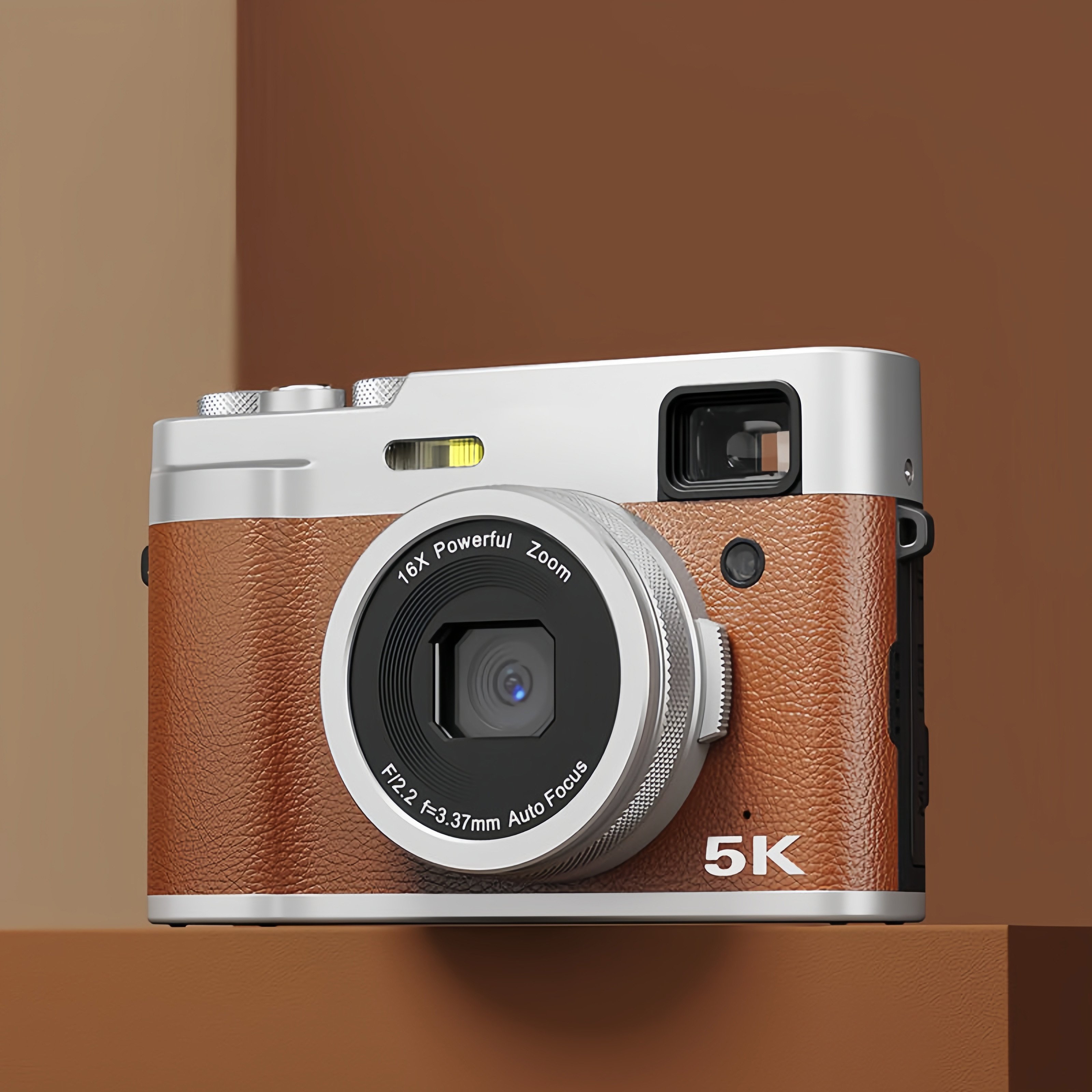 New Design 5K 48M 2.8-inch WIFI Professional photo camer travel dual cameras point and shoot digital camera for youtube video
