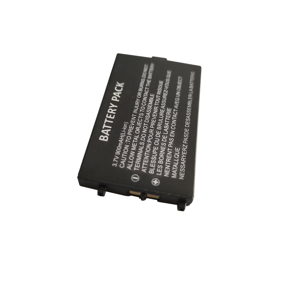 GBASP game battery rechargeable 3.7V real 900mAh lipo battery with black case