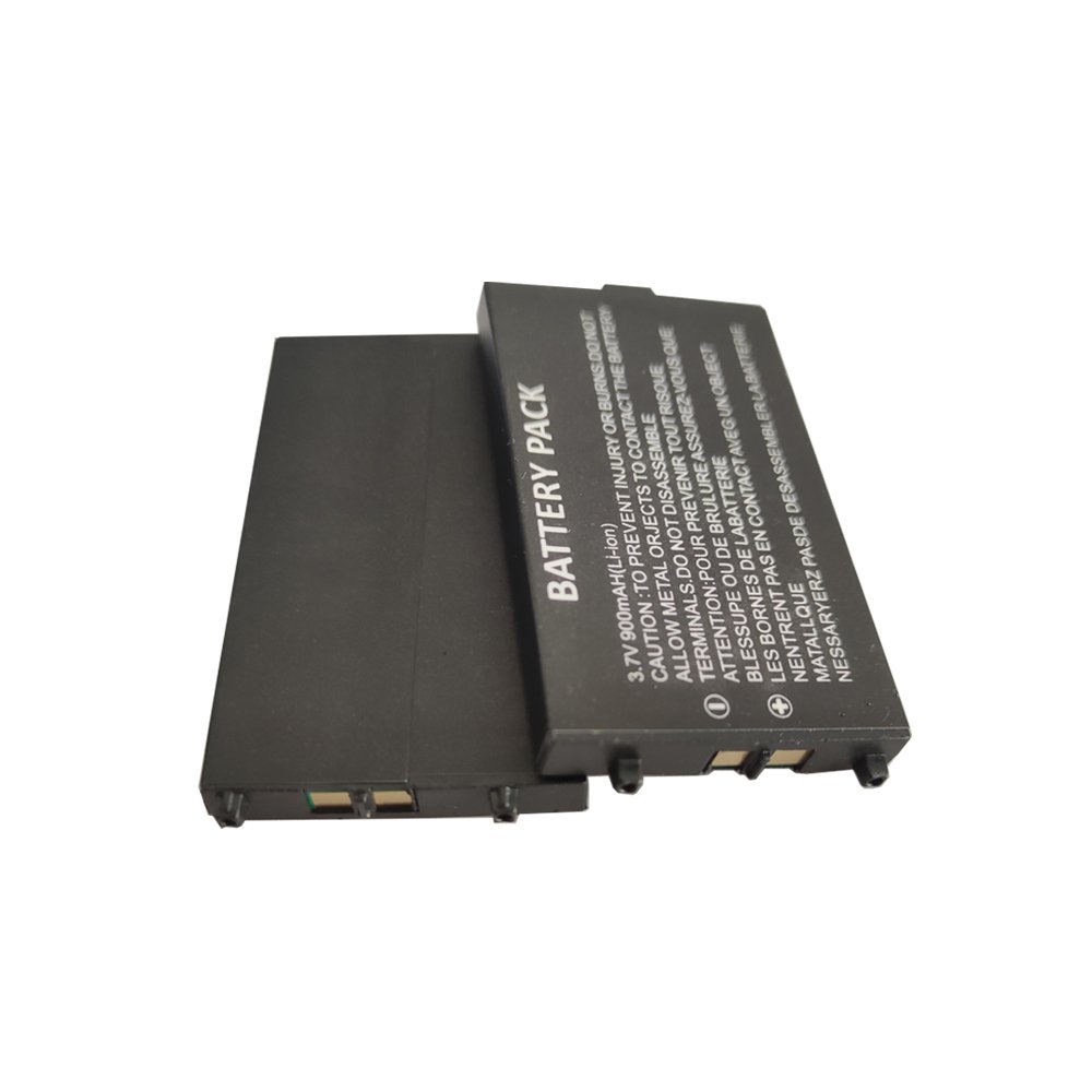 GBASP game battery rechargeable 3.7V real 900mAh lipo battery with black case