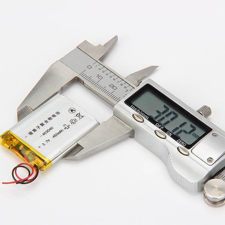 battery cells lithium ion DTP403040 3.7v 450mah custom lipo battery
