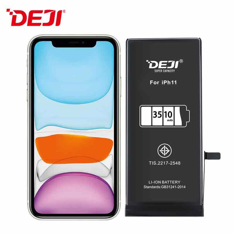 DEJI Lithium Digital Mobile Batteries Long life high capacity battery for iphone 6s 7 8 x 11 12