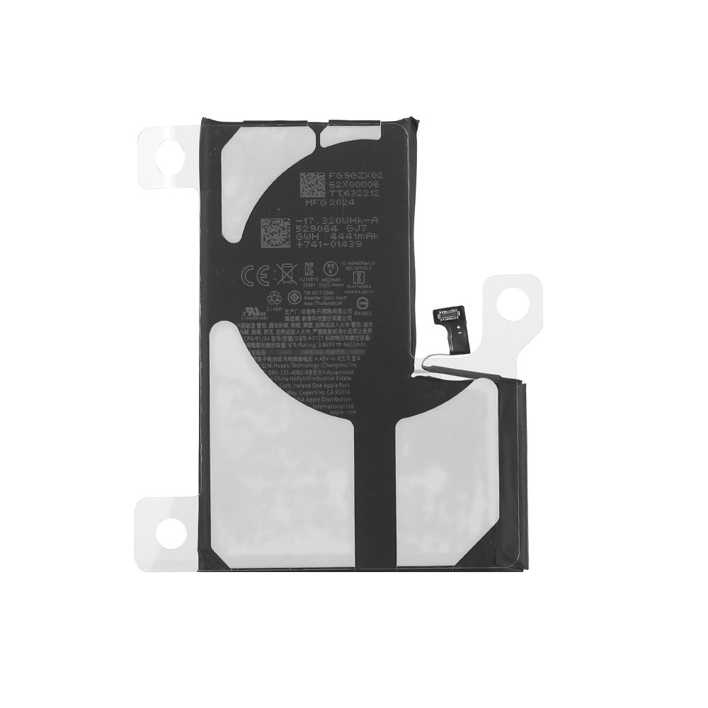 Replacement Digital Lithium Battery for iPhone 15 Pro Max Smart Phone 3.85V 4441mAh with Charging Feature in Stock